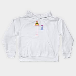 Alien Zone Kids Hoodie